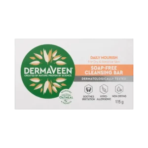 Dermaveen Daily Nourish Soap Free Cleansing Bar 115gm