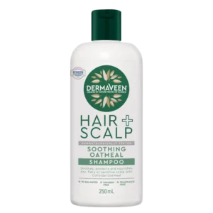DermaVeen Hair Scalp Oatmeal Shampoo 250ML FOP