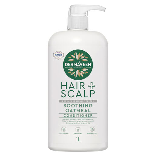 DermaVeen Hair + Scalp Soothing Oatmeal Conditioner 1L