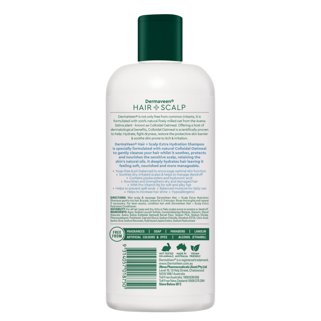 P261384_DV_A10644_Extra Hydration Shampoo_500mL_BOP_V0